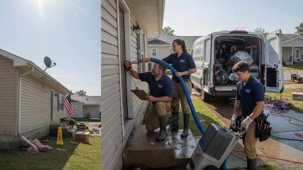 Ceiling Water Damage Restoration in Udall, KS near me